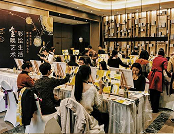 【央璽】“璽喚藝術(shù)，彩繪生活” 油畫體驗課圓滿落幕